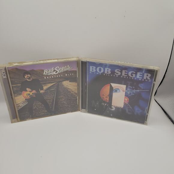 Lot of Bob Seger CDs - Bob Seger & the Silver Bullet Band AND Greatest Hits - Picture 1 of 5